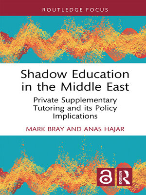 cover image of Shadow Education in the Middle East